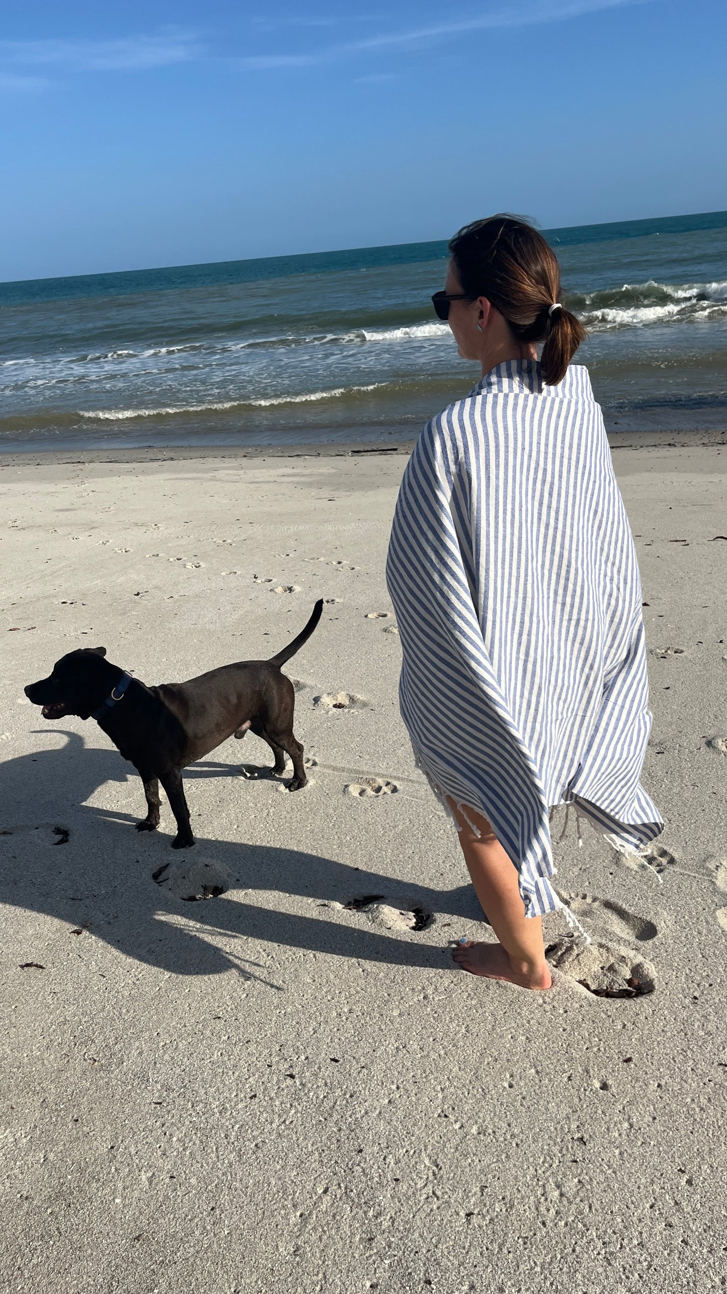 Striped Quick Dry Beach Towel