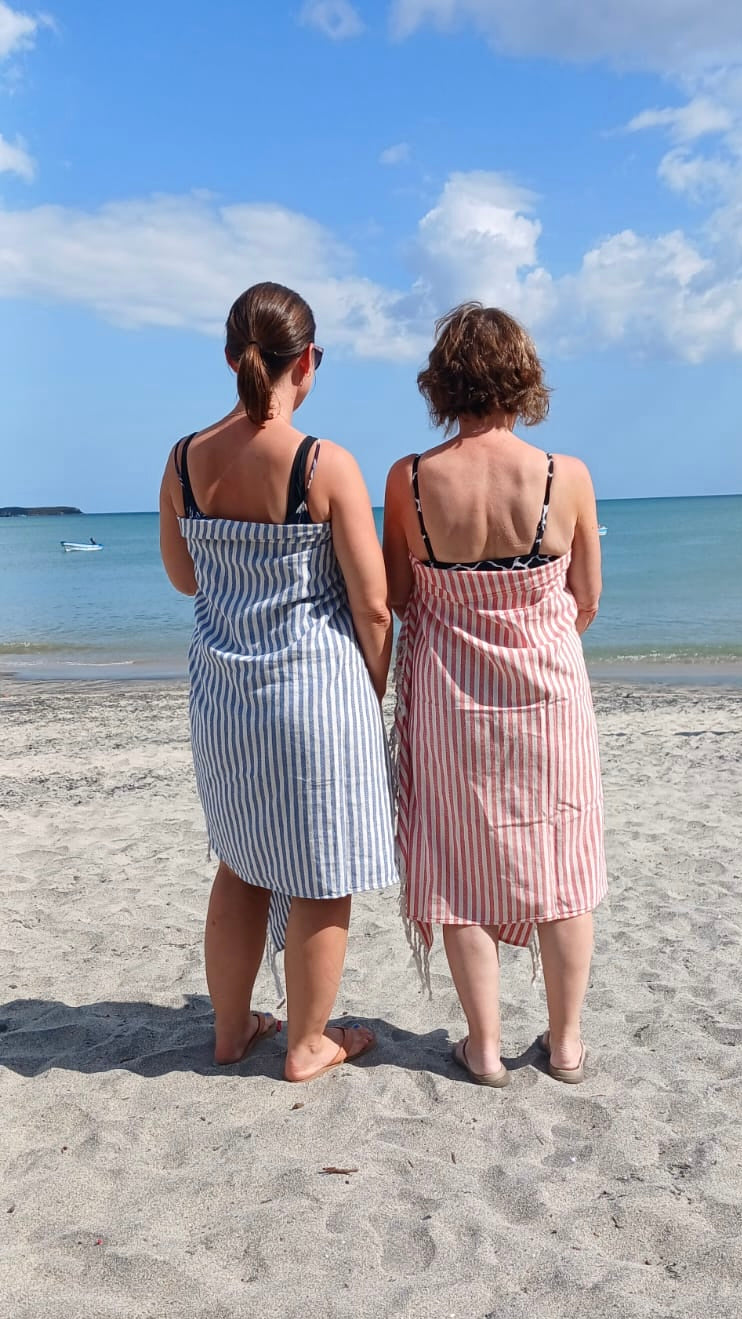 Striped Quick Dry Beach Towel