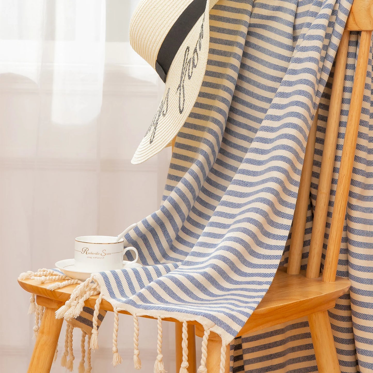 Striped Quick Dry Beach Towel