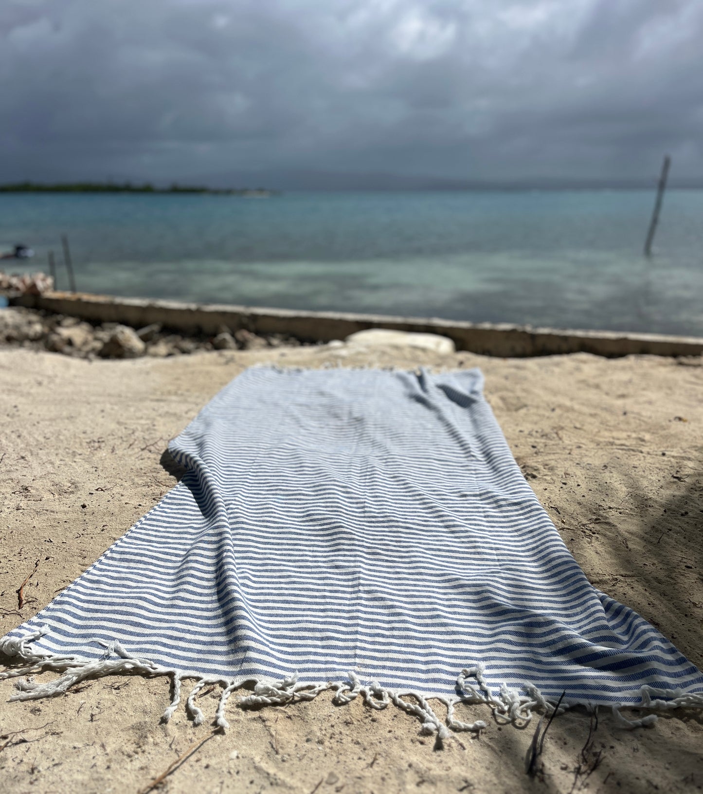 Striped Quick Dry Beach Towel